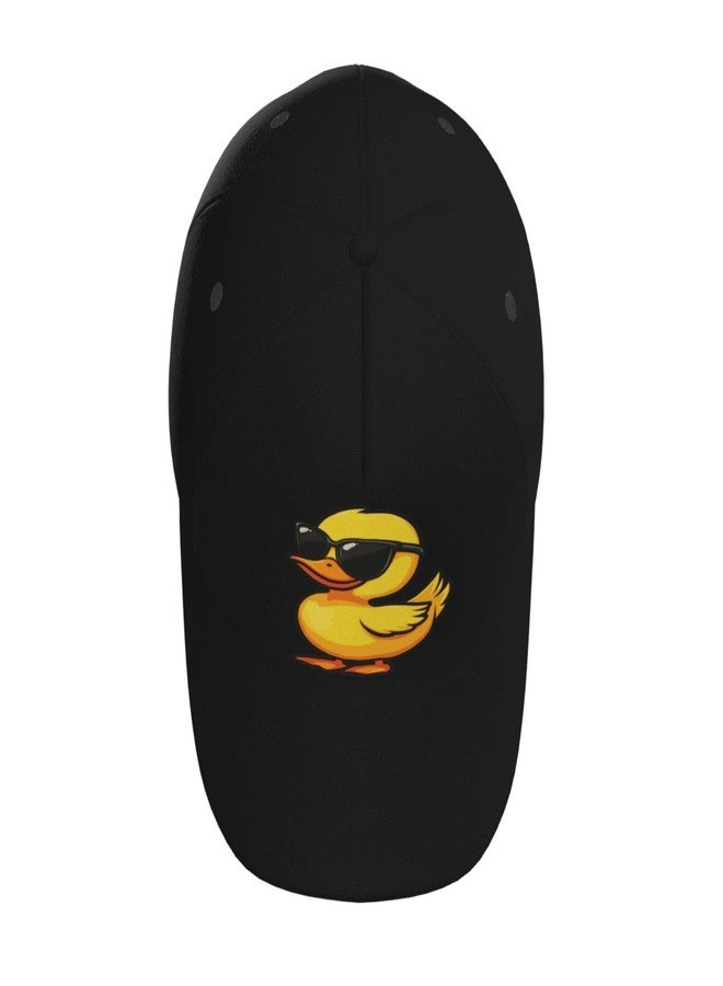 KKRMTUG Cute Duck Baseball Cap for Women Men, Funny Cartoon Duck Hats Adjustable Trucker Hats Sun Protection Novelty Caps - Image 3